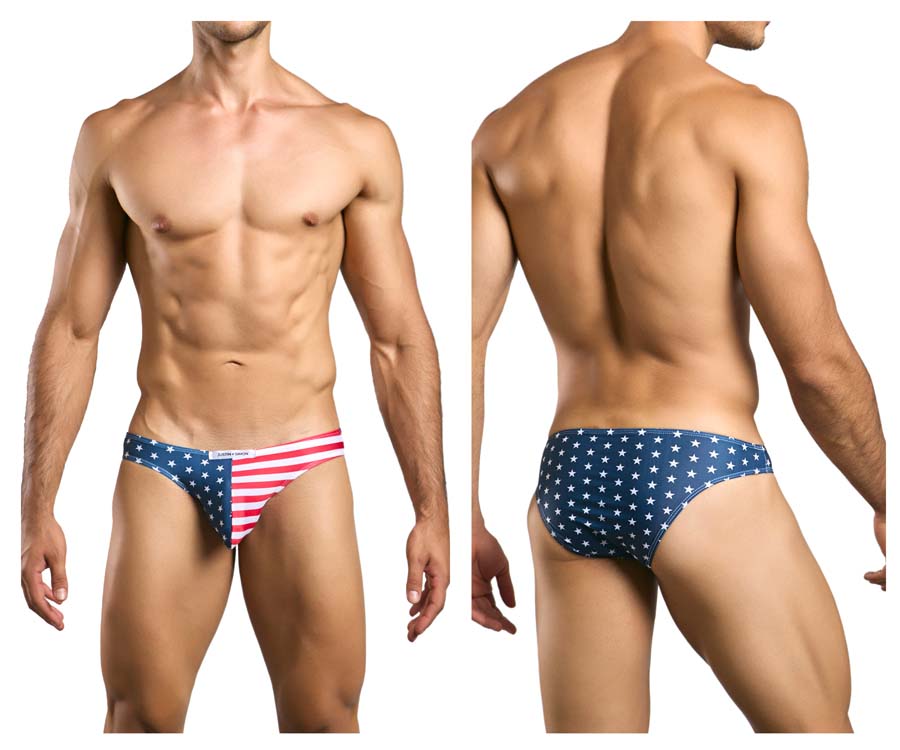 [JUSTIN+SIMON] Classic Bikini USA Flag (XSJ01)